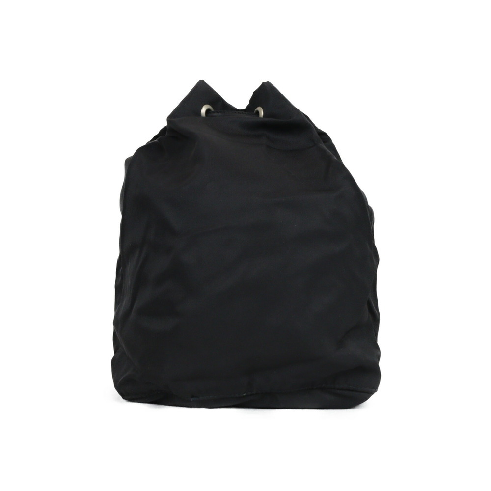 Prada Drawstring Mini Nylon Pouch Black - image 1